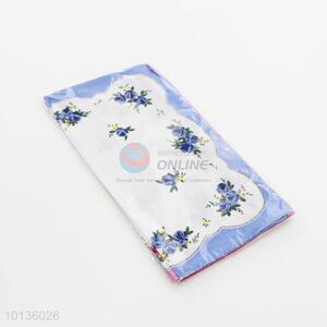 Wholesale Supplies Flower Printed Handkerchief for Women