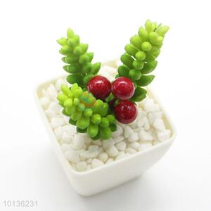 Decor Small Potted Plants Mini Artificial Succulent Plants