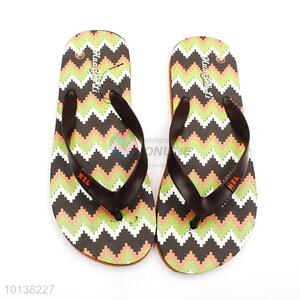 Ripple Pattern Flip Flops Cool Slippers