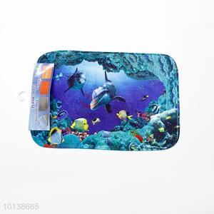 Anti Slip Waterproof Sea World Printed Floor Mat