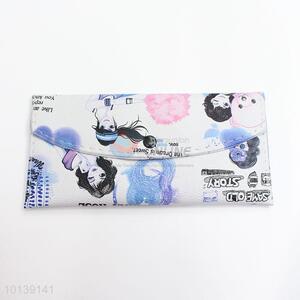 Girl Printed Leather Wallet Fashion Women Purse