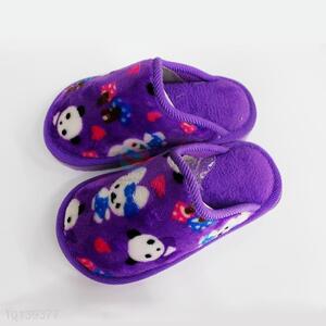 Promotional Household Warm Slipper with Cute Animals Printed