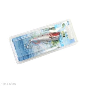 Fishing lead lure plastic minnow