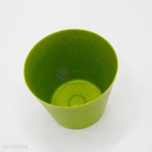 Factory wholesale green plastic flowerpot/planter pots