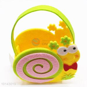 Lovely children snail craft packet/non-woven bag