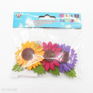 China supplier flower adhesive craft set/DIY non-woven decorative craft