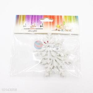 White snowflake adhesive craft set/DIY non-woven decorative craft