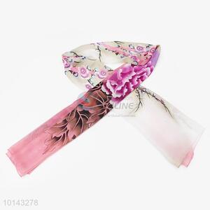 Novel Women Printing Silk Scarf