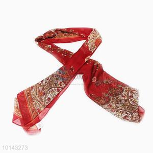 Wholesale Top Quality Women Printing Silk Scarf