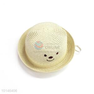 Custom Lovely Straw Boater Hat For Children