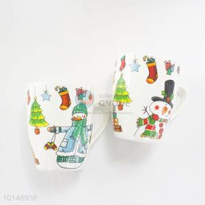 Wholesale custom Christmas ceramic cups