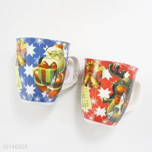 2016 new arrival ceramic cups for Christmas