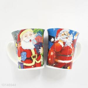 Low price Christmas ceramic tea/water cups