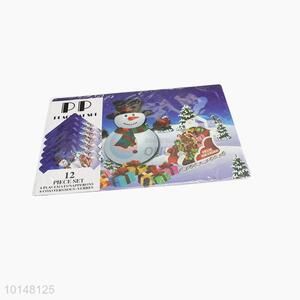 Snowman Dining Table Mat PP Placemats