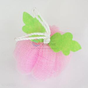 Pink shower scrubbie/net bath sponge