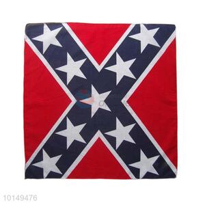 Cheap Red/Blue Confederate States of America Cotton Handkerchief