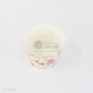 Unique design flower printed paper cakecup cups wholesale