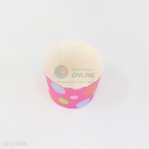 Promotional colorful dotted paper cakecup cups wholesale