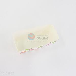 Bottom price rectangular paper cakecup cups wholesale