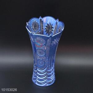 New product modern colored glass flower vase