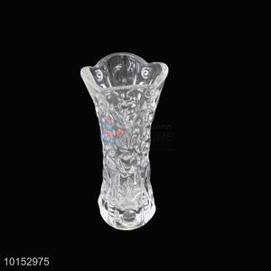 China factory clear glass decorative vase