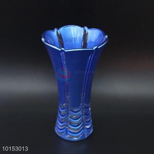 Best selling modern colored glass flower vase