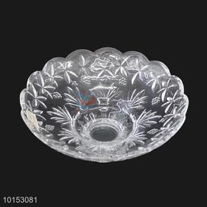 Top selling glass fruit plate/salad bowl