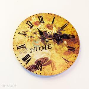 Roman Numbers Simple Style Modern Design Wall Clocks