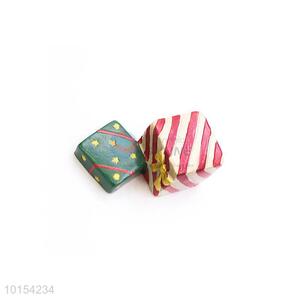 Cute Gift Box Polyresin For Desktop Decor