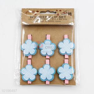 China Factory Flowers Shaped Clip Set Decorative Photo Clip