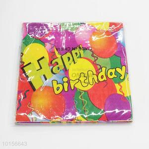 Balloon Printing Tissue Paper Napkin for Party