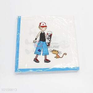 Promotion boy printed dinner party napkin