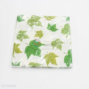 Maple leaf printing disposable paper napkin serviettes