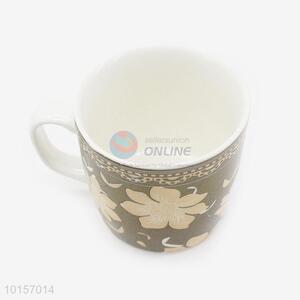 Nice Outlook Small Straight Customized Ceramic Cup