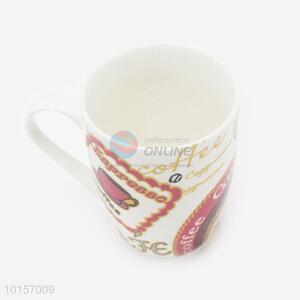 Small Whiteware Customized Ceramic Cup For Sale