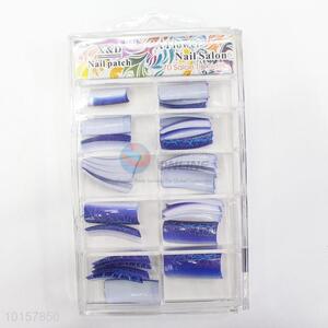 New ABS 3D False Nail Tips Artificial Fingernails