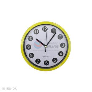 Home Decoration Round Plastic Wall Clock For Wholesale