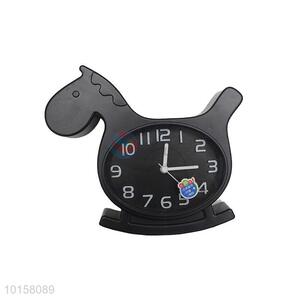 Hot Selling Hobbyhorse Shape Bedroom Alarm Clock For Gift