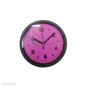 Modern Simple Decorative Plastic Round Wall Clock