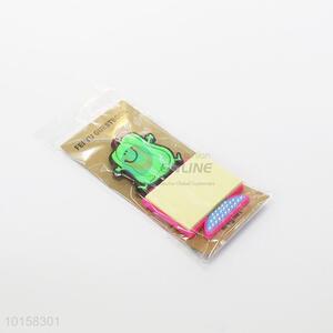 Lovely green pepper shaped pvc sticky note opener