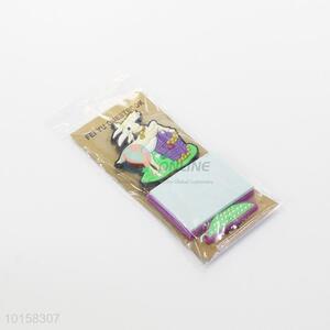 Bottom price goat shaped pvc sticky note opener