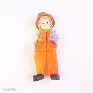 Cheap Price Resin Doll/Resin Crafts with Pot for Home Decoration