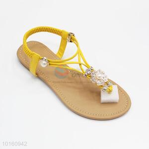 Best Selling Ladies Fancy Flat Sandals