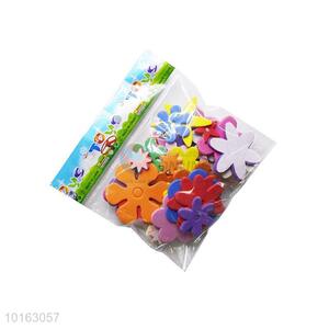 Wholesale Flower Shape DIY Craft EVA Foam Shapes Toys For Kid