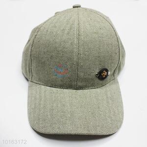 High quality cheap cotton snapback cap/peaked cap