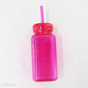 Best Selling Plastic Cup with Lid and Straw