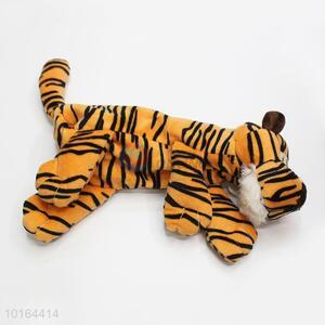 Cheap Price Plush Tiger Shaped Zipper Pen Bag