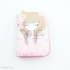 Princess printed coin phone purse woman wallet