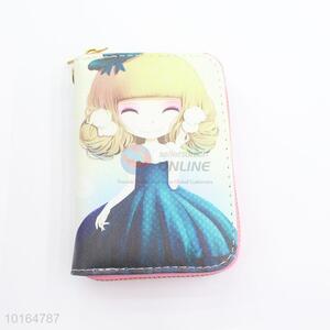 Low price printed coin purse women wallet