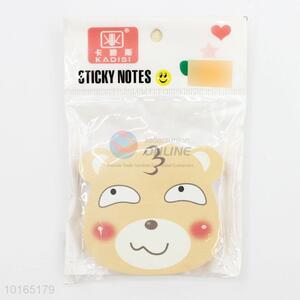 Cartoon Bear Shaped Funny Joy Sticker Post It Bookmark Memo Marker Point Flags Sticky Notes